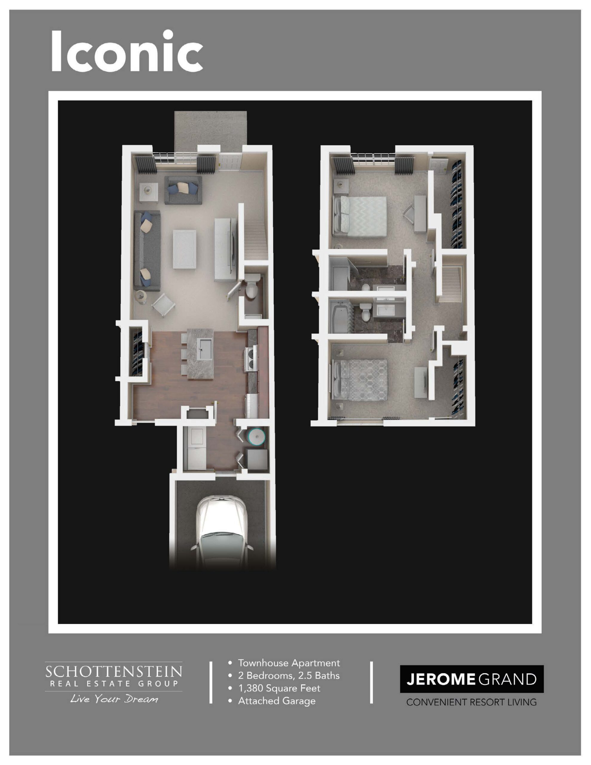 Jerome Grand Apartments Dublin OH Apartments for Rent Iconic Floor Plan
