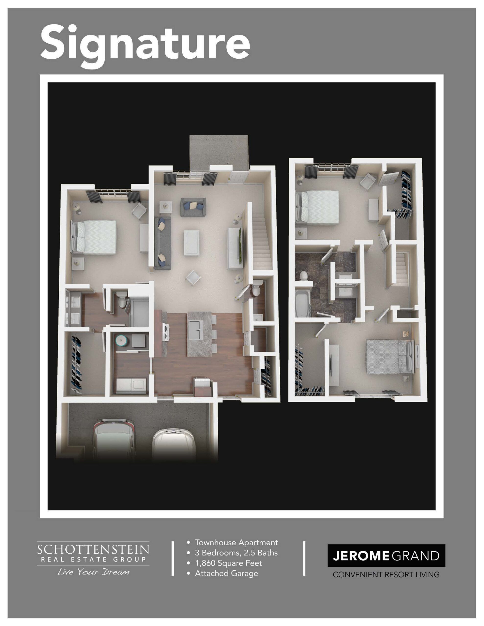 Jerome Grand Apartments Dublin OH Apartments for Rent Signature Floor Plan